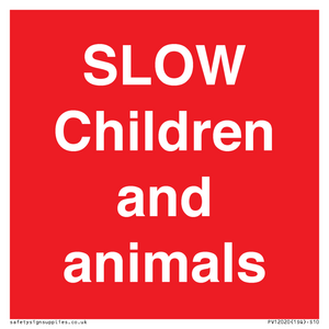 SLOW Children and animals
